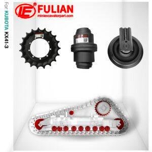 track roller idler sprocket for Kubota kx41