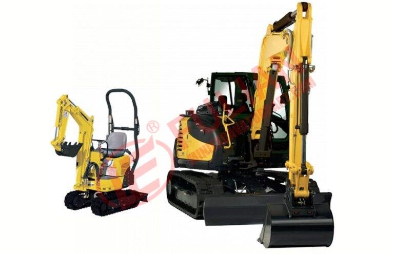 gehls m08 and m100 mini excavators