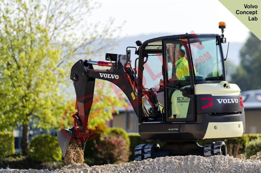 volvo ex2 electric excavator prototype 2