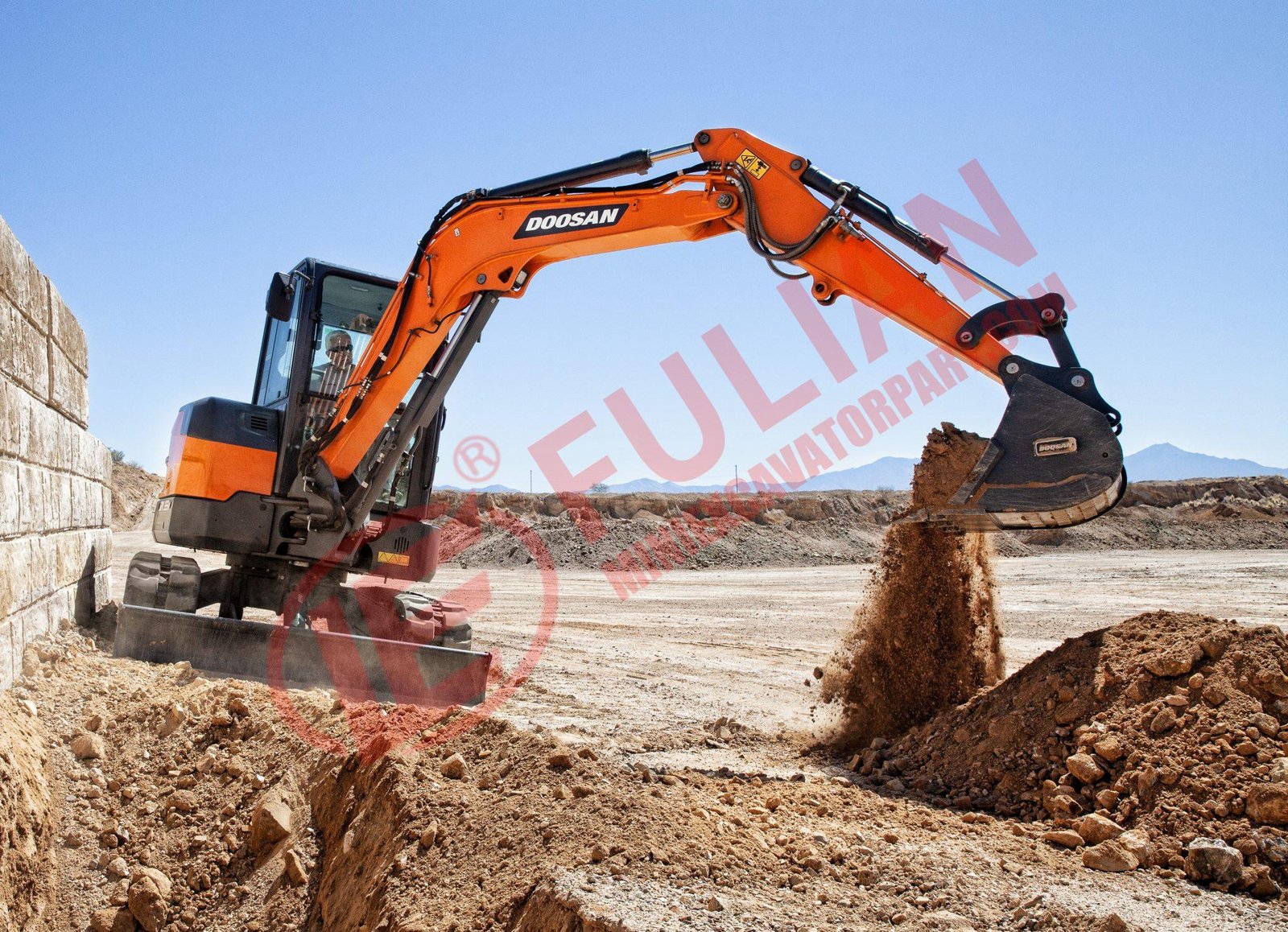 doosan mini excavator
