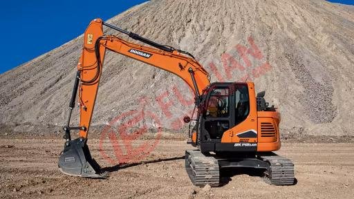 doosan dx140lcr mini excavator
