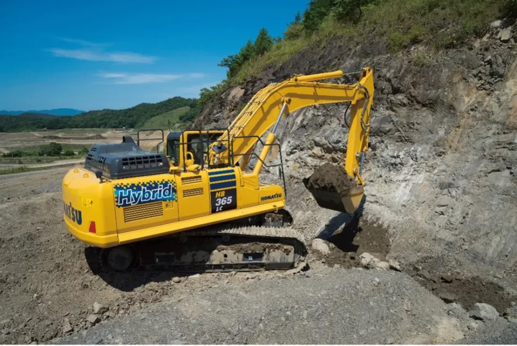 komatsu hb365lc 3 hybrid