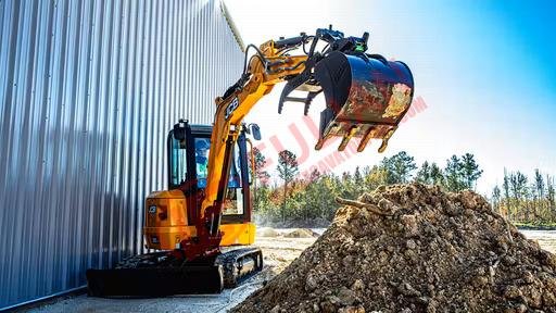 jcb 35z 1 tail swing mini excavator