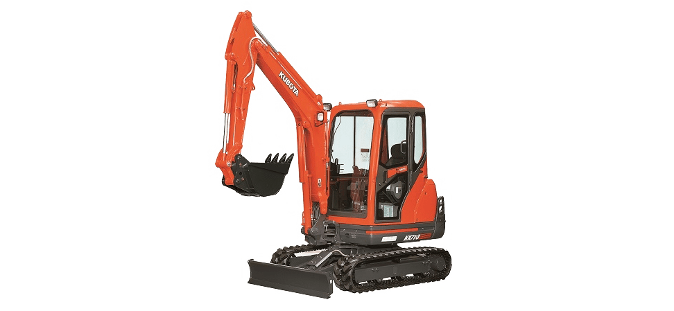 kubota kx71 mini excavator