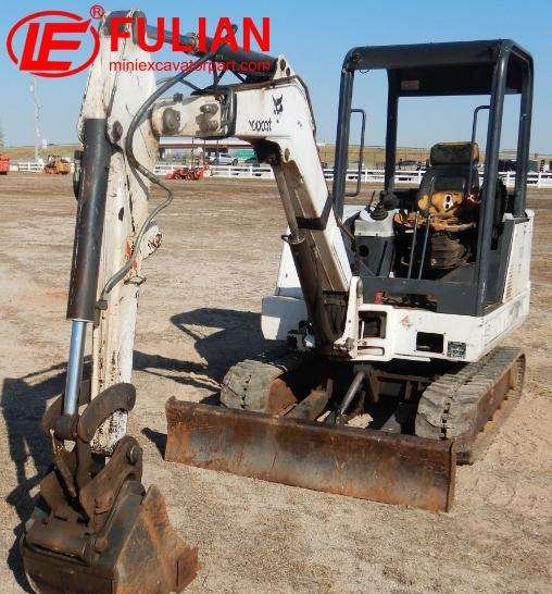 bobcat excavator 1