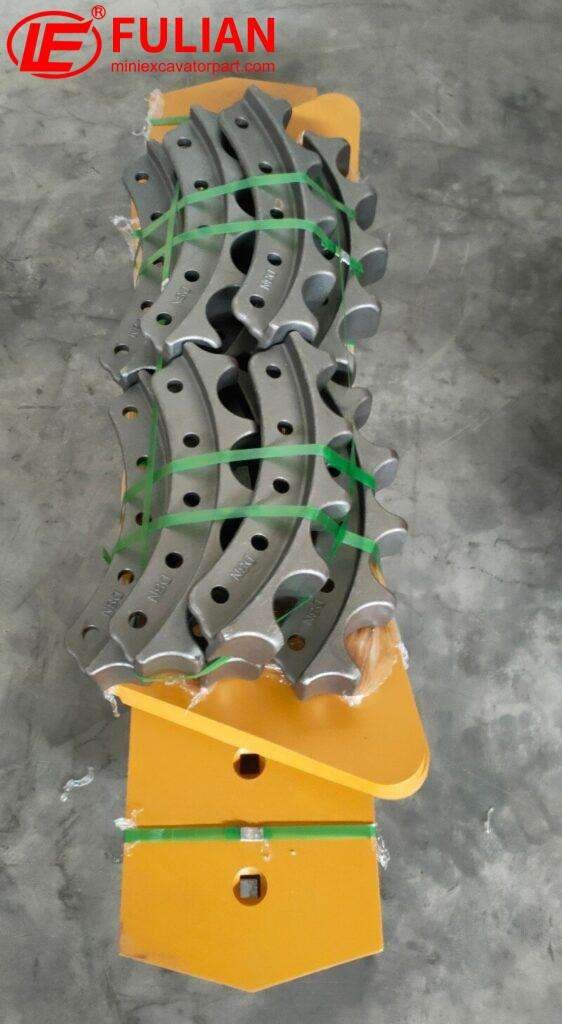 to saudi arabia bottom roller and slope board and sprocket segments for komatsu d85 shipped 1