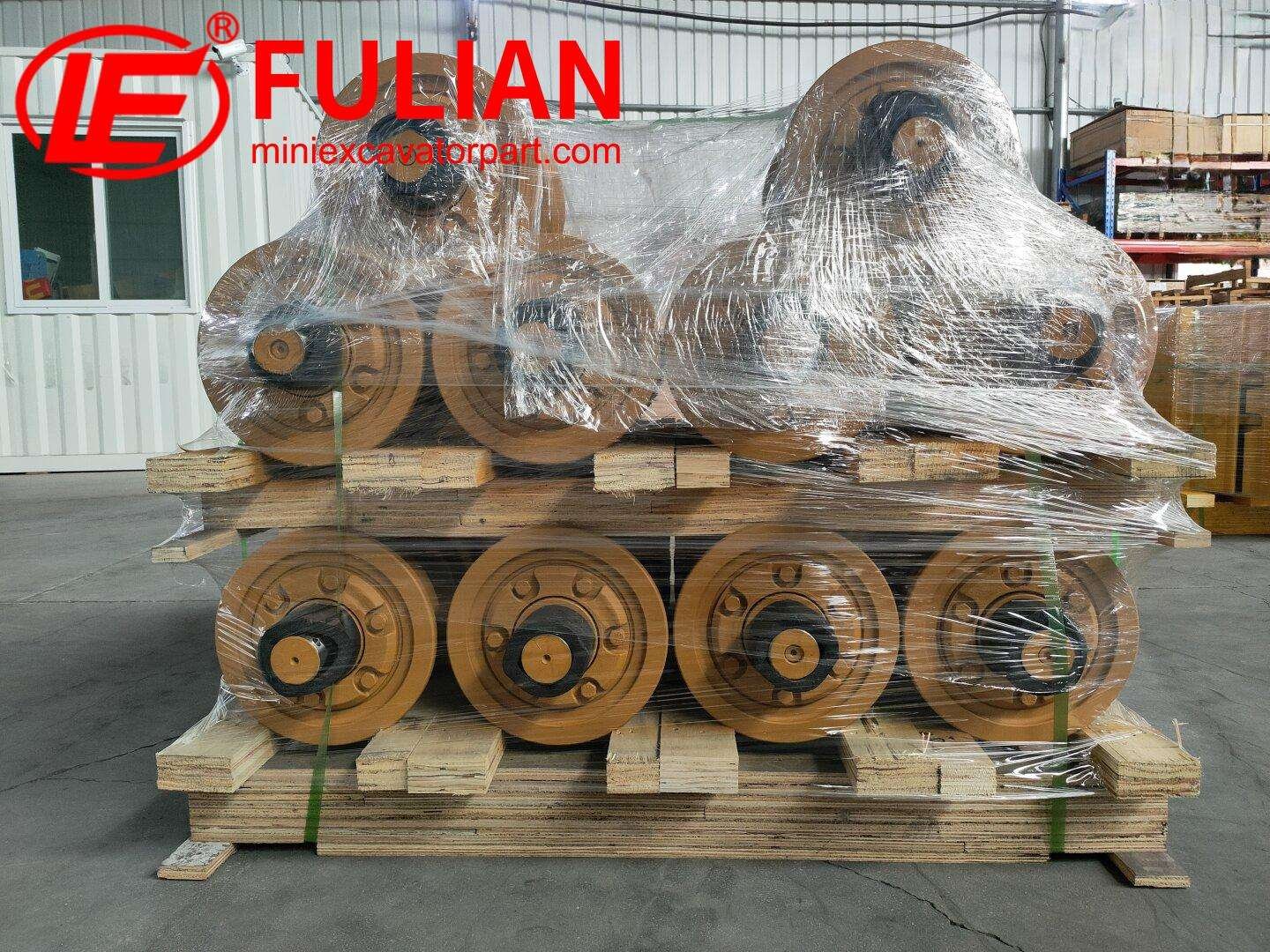 to saudi arabia bottom roller and slope board and sprocket segments for komatsu d85 shipped 2