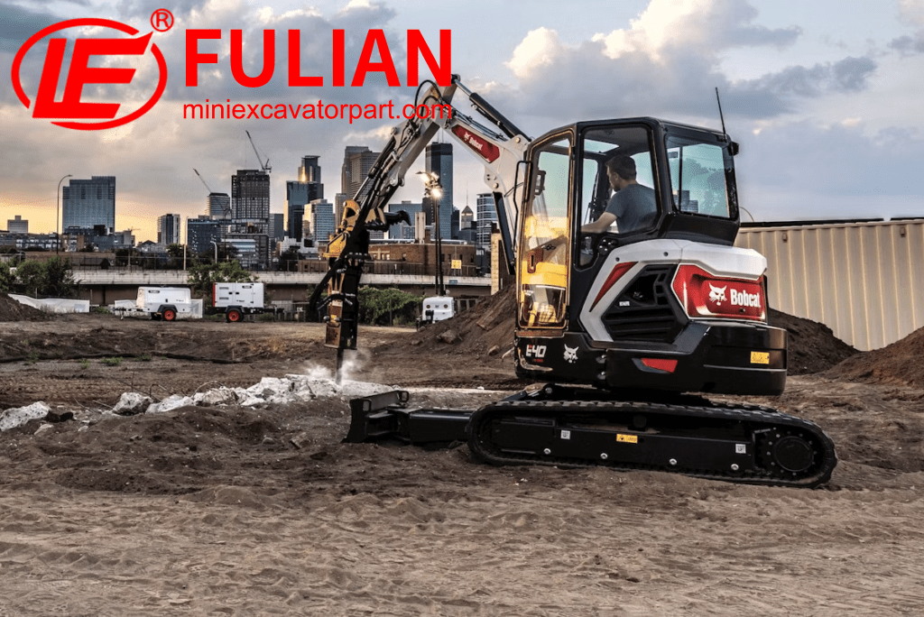 how many hours does a bobcat excavator last