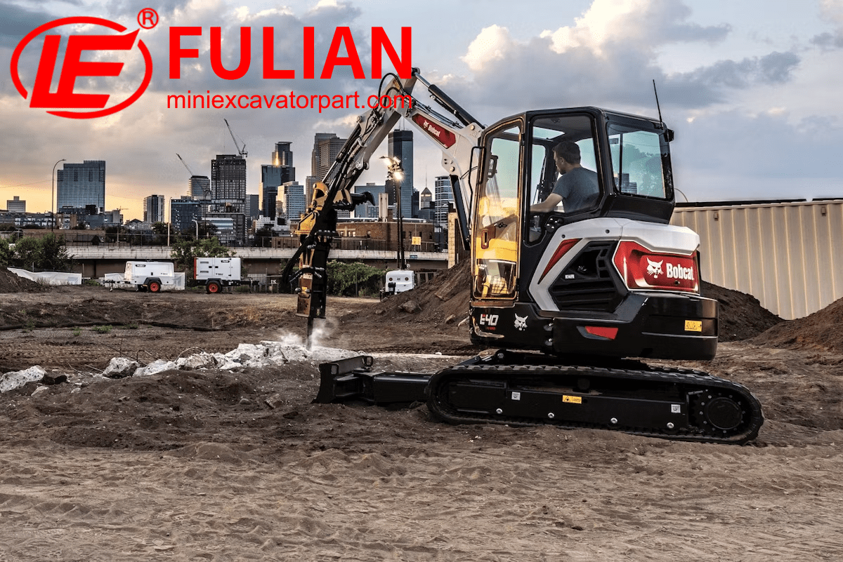 how many hours does a bobcat excavator last