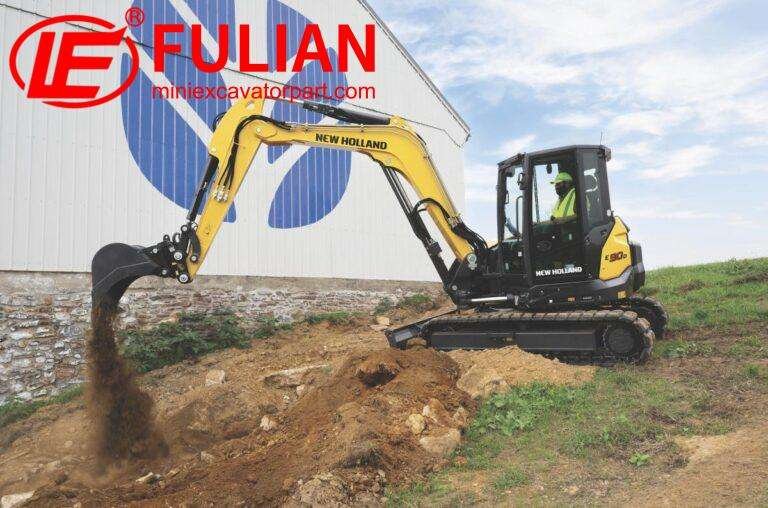 new holland unveils the mighty e90d midi excavator