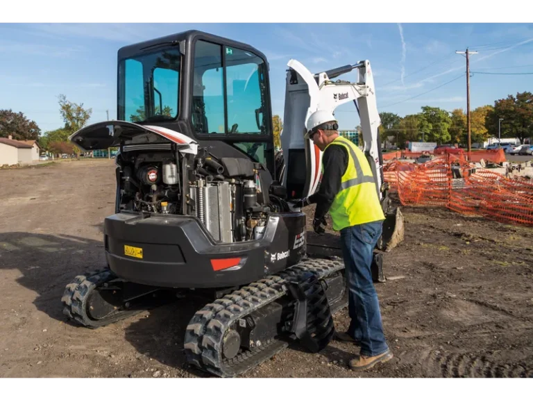 how often should you service a mini excavator