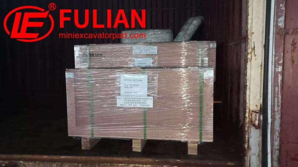 to italy, sprockets for kubota kh35 shipped (2)