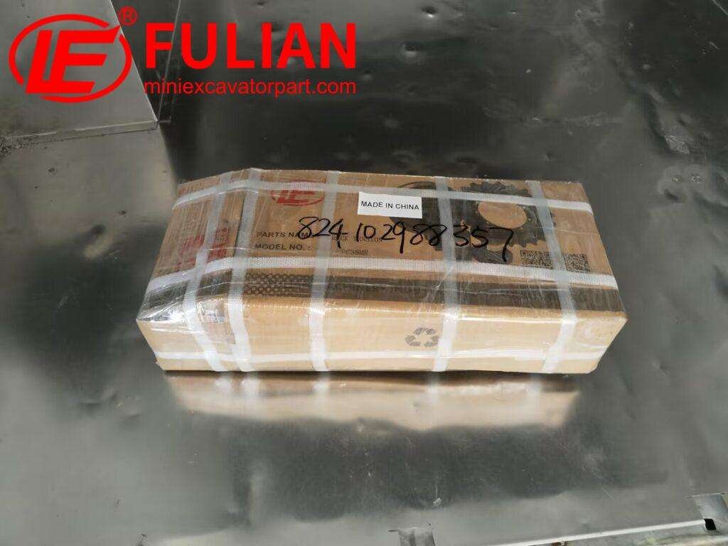 to usa komatsu pc35mr 5 track adjuster rolls out from fulian's factory! (1)