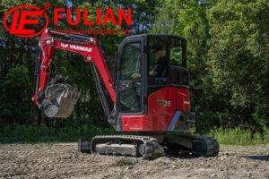 yanmar vio35 7 mini excavator debuts with enhanced speed and comfort