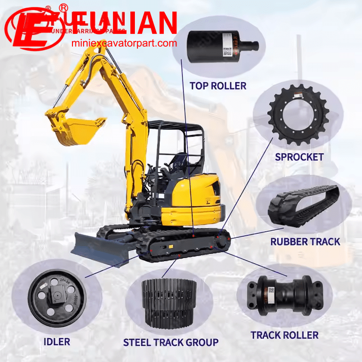 does fulian machinery supply durable mini excavator parts