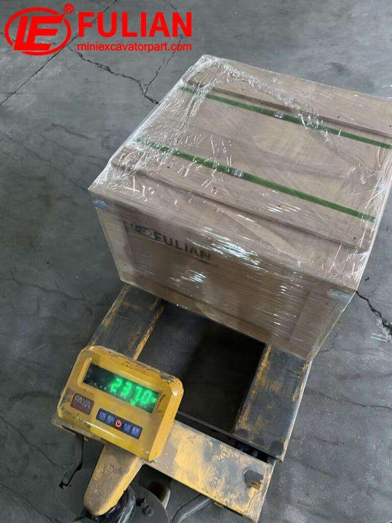 fulian ships track groups for 5 ton excavators to russia – engineered for toughness (1)