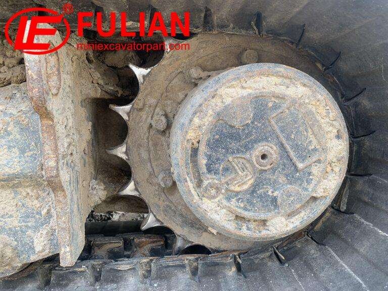 how do i know if my mini excavator sprockets are worn out