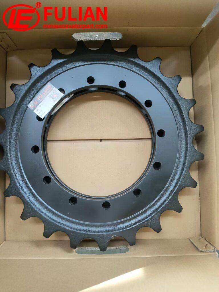usa shipment – high quality komatsu pc60 3 sprockets arrive to boost your operations! (1)