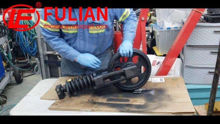 what tools are required to replace idlers on a mini excavator