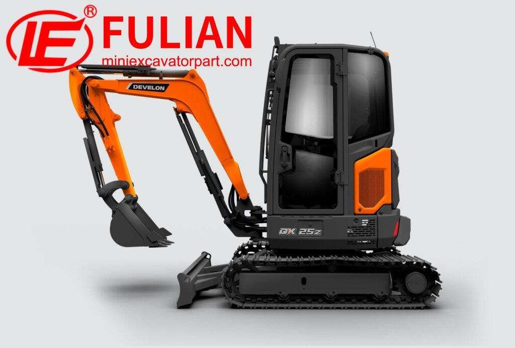 compact power meets transport ease with develon’s new dx25z 7 mini excavator (1)