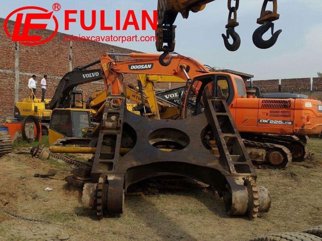 understanding excavator chassis damage and how to deal with it