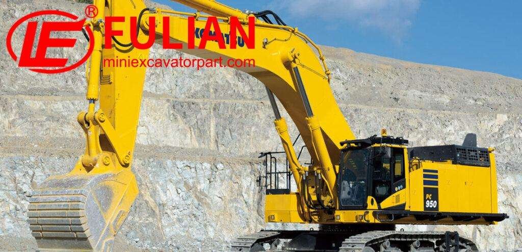 komatsu’s new pc950 11 excavator redefines power and efficiency for quarry and mining work