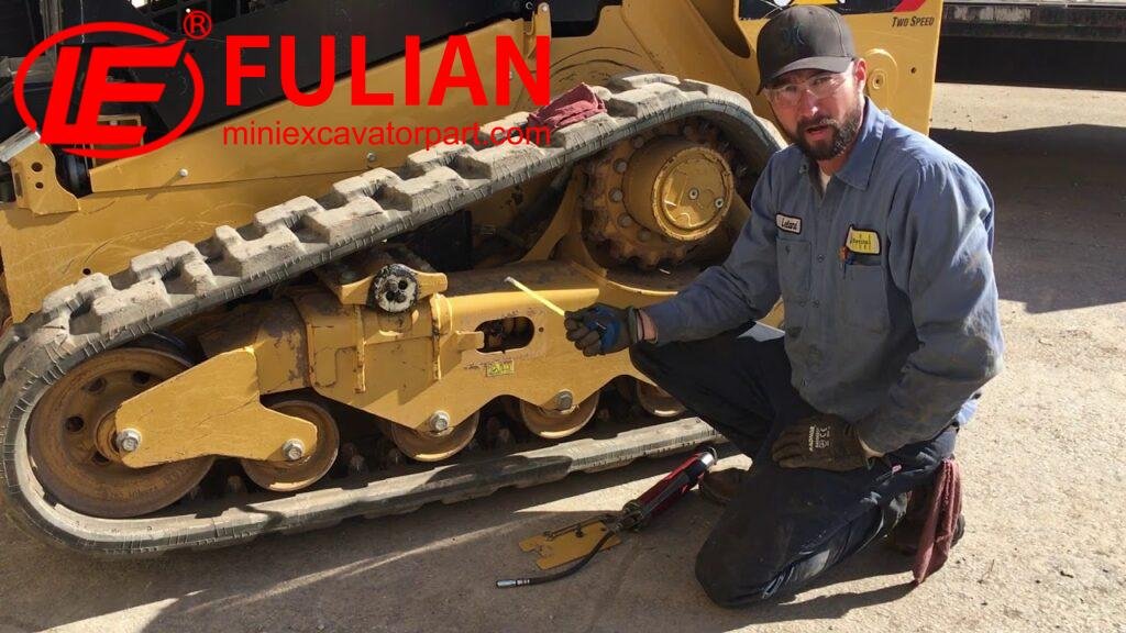 prevent uneven track tension with top roller and idler alignment tips