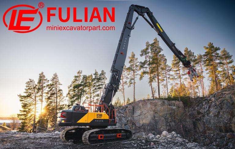 volvo ec950 high reach becomes volvo’s largest demolition excavator for extreme high reach projects