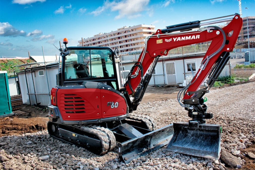 yanmar sv60 6b sneak peek signals new shift in 6 ton mini excavator performance for u.s. markets