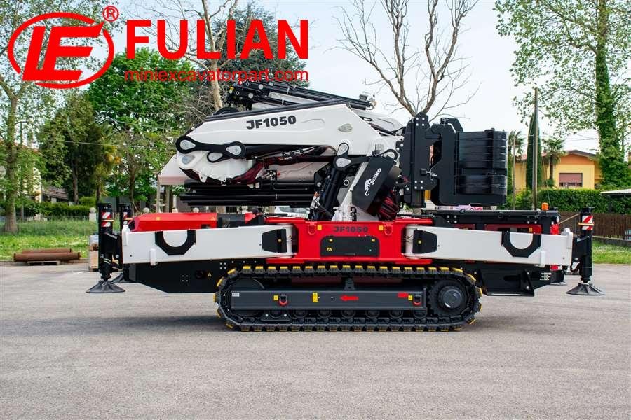 jekko jf1050 becomes the largest articulated crawler crane for heavy lifting projects